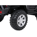 Elektrické autíčko Jeep BEAST 4x4 - MP3 - čierne